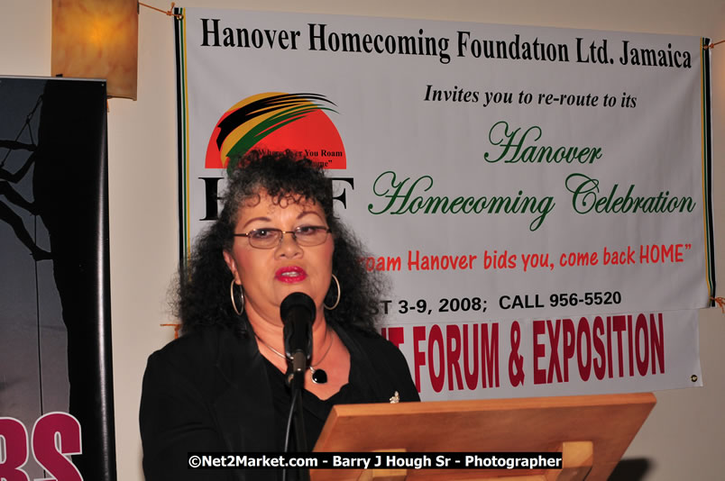 Investments & Business Forum 2008 & Expo - Brand Hanover - Featured Speaker: Mrs. Diana McIntyre-Pike, Country-Style Tourism Network - Hanover Jamaica Travel Guide - Lucea Jamaica Travel Guide is an Internet Travel - Tourism Resource Guide to the Parish of Hanover and Lucea area of Jamaica - http://www.hanoverjamaicatravelguide.com - http://.www.luceajamaicatravelguide.com